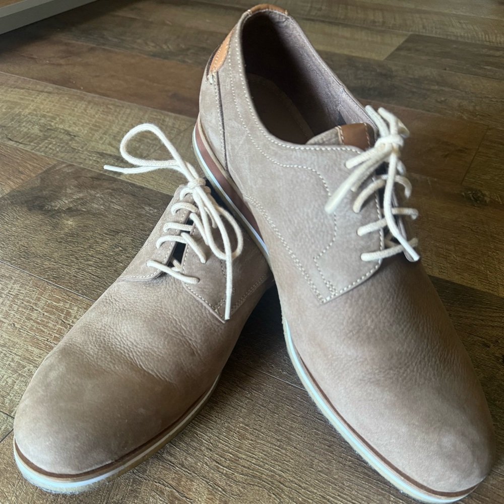 Johnston & Murphy Sheepskin Oxford Shoes Men’s Size 10.5